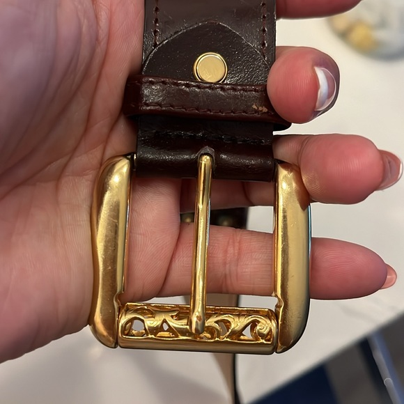 Beautiful genuine leather Code Azure Lion belt - Picture 10 of 10